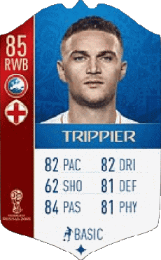 Multimedia Videogiochi F I F A - Giocatori carte Inghilterra Kieran Trippier 