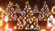 Messages Français Bonnes Fêtes (Noël) Video 