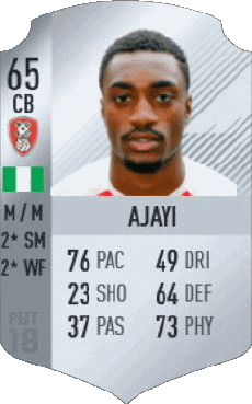 Multimedia Vídeo Juegos F I F A - Jugadores  cartas Nigeria Semi Ajayi 