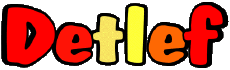 Prénoms MASCULIN - Allemagne D Detlef 
