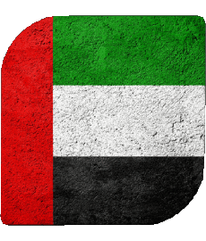 Flags Asia United Arab Emirates Square 