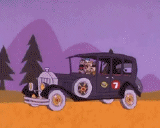 Multimedia Cartoons TV Filme Wacky Races Motors Race Video GIF - 06 