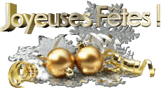 Nachrichten Französisch Joyeuses Fêtes (Noël) Serie 19 