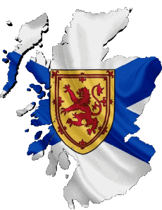 Flags Europe Scotland Map 