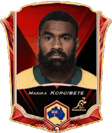 Sport Rugby - Spieler Australien Marika Koroibete 