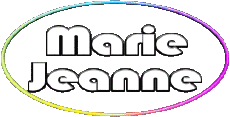 Prénoms FEMININ - France M Composé Marie Jeanne 