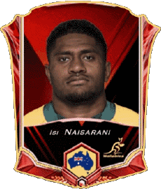 Sports Rugby - Players Australia Isi Naisarani 