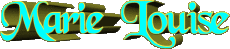 Prénoms FEMININ - France M Composé Marie Louise 