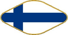 Fahnen Europa Finnland Oval 
