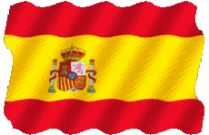 Banderas Europa España Ondulación 