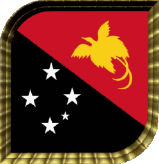 Fahnen Ozeanien Papua Neu-Guinea Plaza 