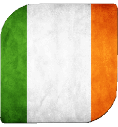Bandiere Europa Irlanda Quadrato 