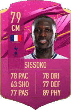 Multi Media Video Games F I F A - Card Players France Moussa Sissoko 