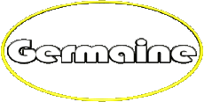 First Names FEMININE - France G Germaine 