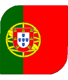 Bandiere Europa Portogallo Quadrato 
