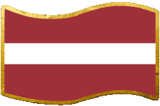 Drapeaux Europe Lettonie Rectangle 