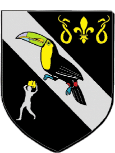 Blasone-Bandiere Francia Dipartimenti - Città 973 KOUROU Blasone