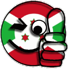 Flags Africa Burundi Smiley - OK 