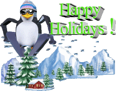 Mensajes Inglés Happy Holidays Winter Serie 05 