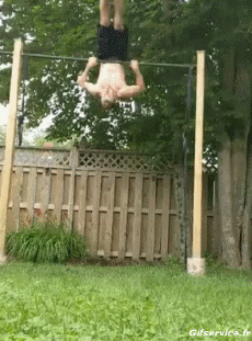 Humor -  Fun Sports Horizontal bar Fail 
