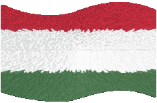 Flags Europe Hungary Rectangle 