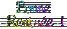 Messages French Bonne Rentrée Transparent Background 01 
