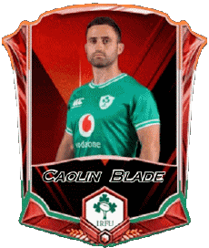 Sportivo Rugby - Giocatori Irlanda Squadra 2025 Caolin Blade 