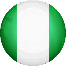 Banderas África Nigeria Rond 