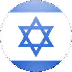 Fahnen Asien Israel Runde 