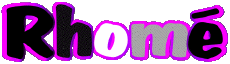 Vorname WEIBLICH - Frankreich R Rhomé 