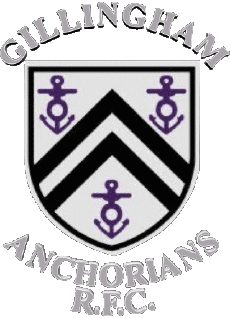 Sportivo Rugby - Club Mondo - Logo Inghilterra G Gillingham Anchorians RFC 