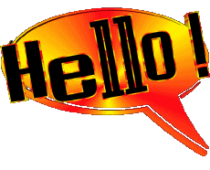 Messages English Hello 001 