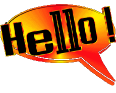 Messagi Inglese Hello 001 