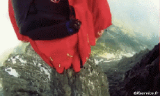 Humor - Fun Deportes Paracaidismo Wingsuit Montaña 