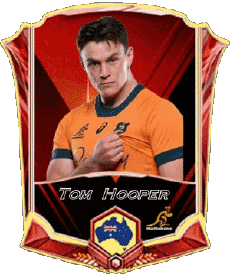 Sportivo Rugby - Giocatori Australia Squadra 2025 Tom Hooper 