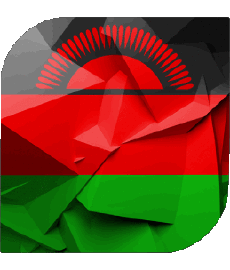 Bandiere Africa Malawi Quadrato 