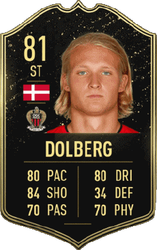 Multi Media Video Games F I F A - Card Players Denmark Kasper Dolberg 
