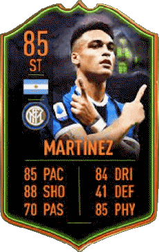 Multi Média Jeux Vidéo F I F A - Joueurs Cartes Argentine Lautaro Martinez 