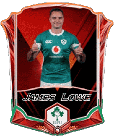 Deportes Rugby - Jugadores Irlanda Equipo 2025 James Lowe 
