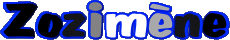 Vorname MANN - Frankreich Z Zozimène 