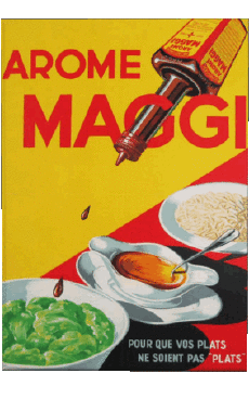 Humor -  Fun Retro Poster - Marken Maggi 