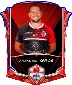 Sports Rugby - Players France Team 2022 François Gros 