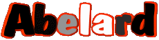 First Names MASCULINE - France A Abelard 