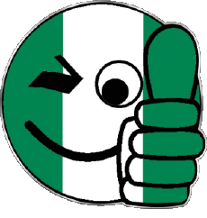 Banderas África Nigeria Smiley - OK 