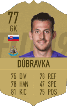 Multi Media Video Games F I F A - Card Players Slovakia Martin Dúbravka 