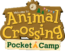Poket Camp-Multi Média Jeux Vidéo Animals Crossing Logo - Icônes Poket Camp