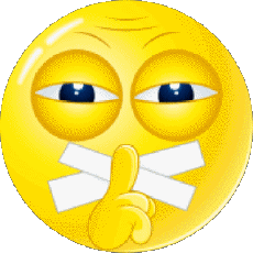 Messagi Emoticon Shhh - Silenzio 