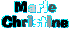 Prénoms FEMININ - France M Composé Marie Christine 