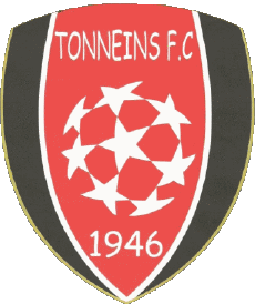 Sports FootBall Club France Logo Nouvelle-Aquitaine 47 - Lot-et-Garonne Tonneins FC 