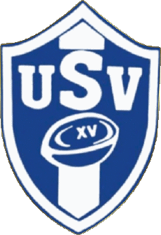 Sports Rugby Club France Logo Dept 24 Union Sportive Villefranchoise - USV 